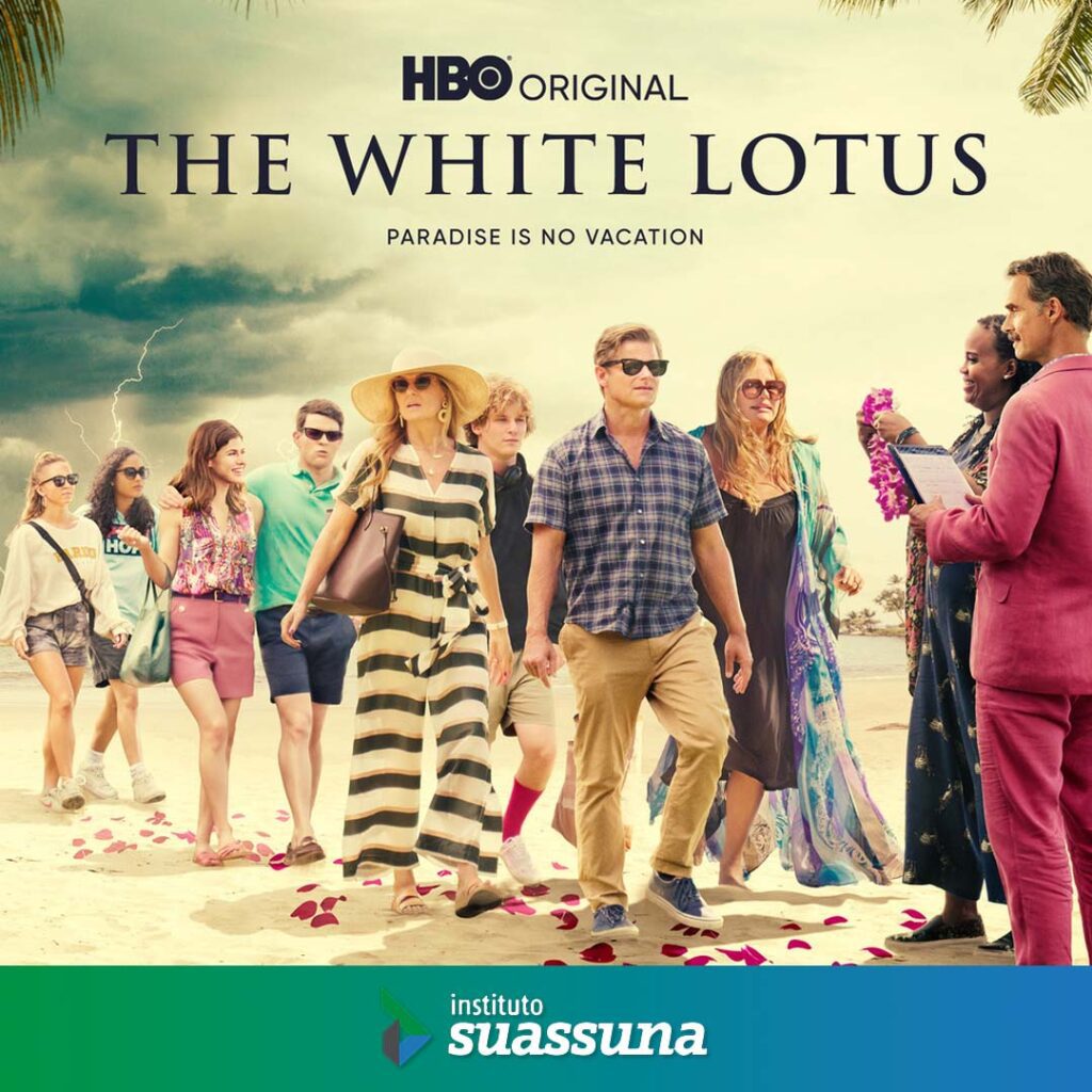 The White Lotus satiriza a hipocrisia e a fragilidade presente nas relações de poder.